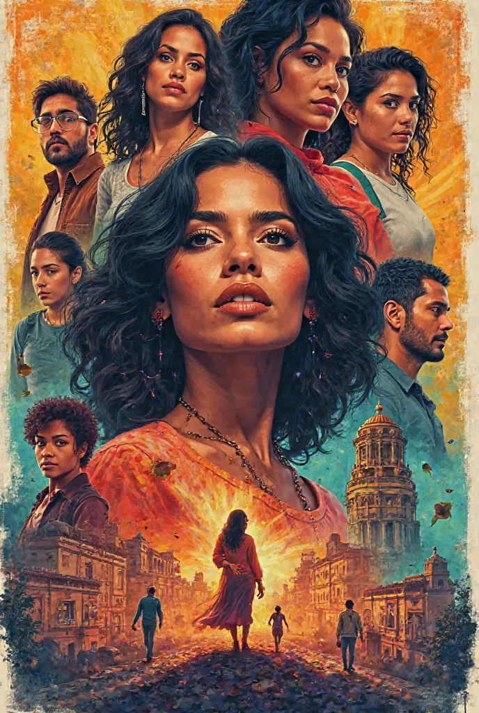 I need you to make this same poster but the text in Spanish 