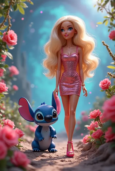 Barbie and Stich