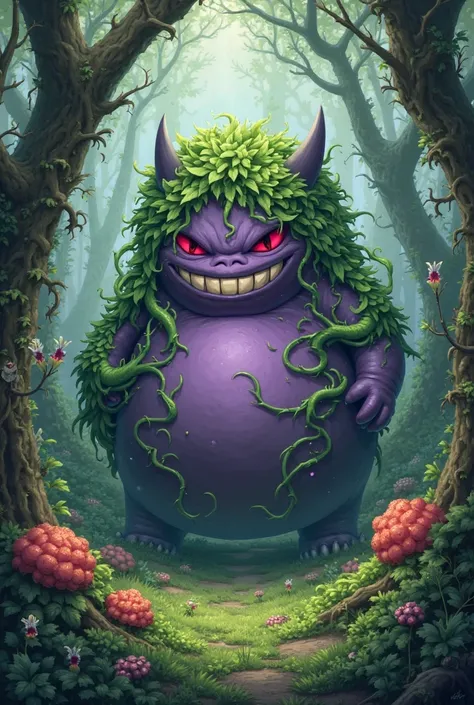 A plant-type gengar