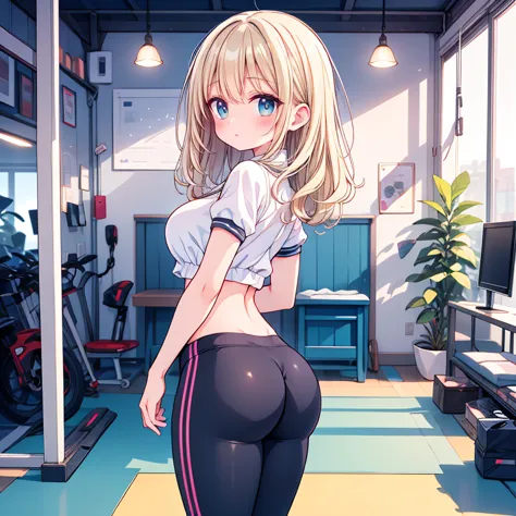 Full-body anime kawaii character, beautifully detailed eyes and lips, long eyelashes, soft and elegant expression. A young woman with a slender and graceful figure, wearing a perfect, sexy and elegant thicc body nice sexy appeal, large breasts and butt. He...