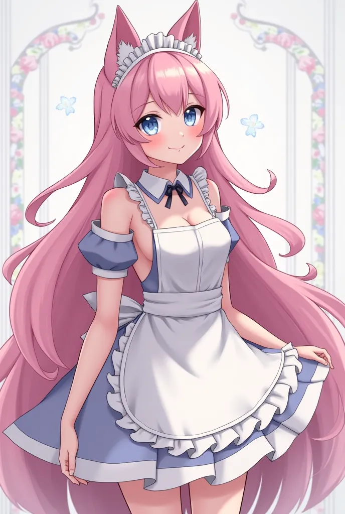 name:Paola Nakamura
genre: female skin
Age :18
eye color : pastel blue with soft glitter
hair color: pastel pink hair the hair reaches down the bottom of the butt is smooth and soft 
body:has a good figure 
work:mafia/multimillonaria/model singer
A/the/b:t...