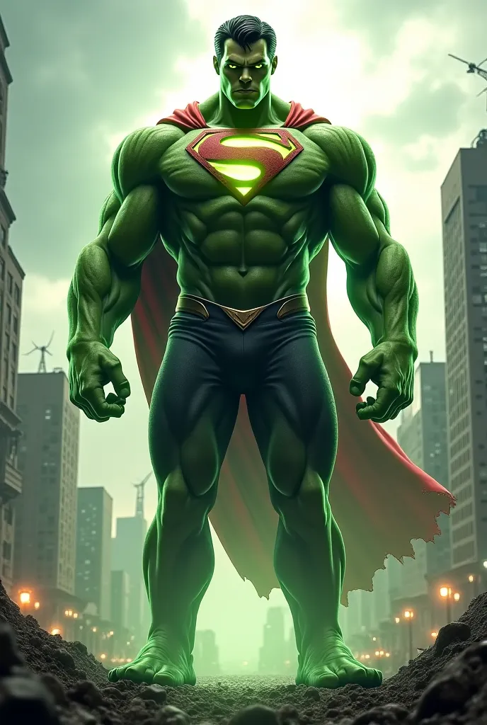 Combine superman and hulk