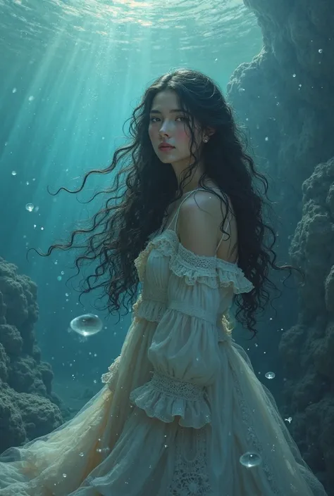 Beautiful girl with long wavy hair Under the Waters of Oblivion









In a small fishing town surrounded by an infinite sea, Akiyo y Sarina  vivían un amor puro y apasionado, He had kept the secret for a month. Akiyo, an expert in hydrostatics, a legend...