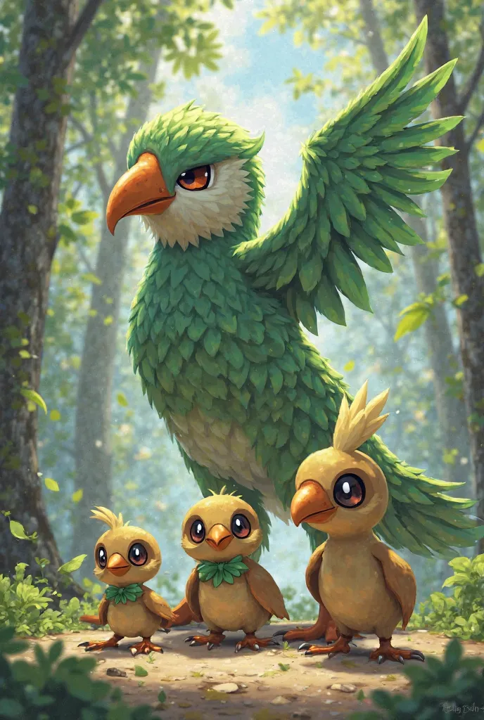 Rowlet evolutionary line 