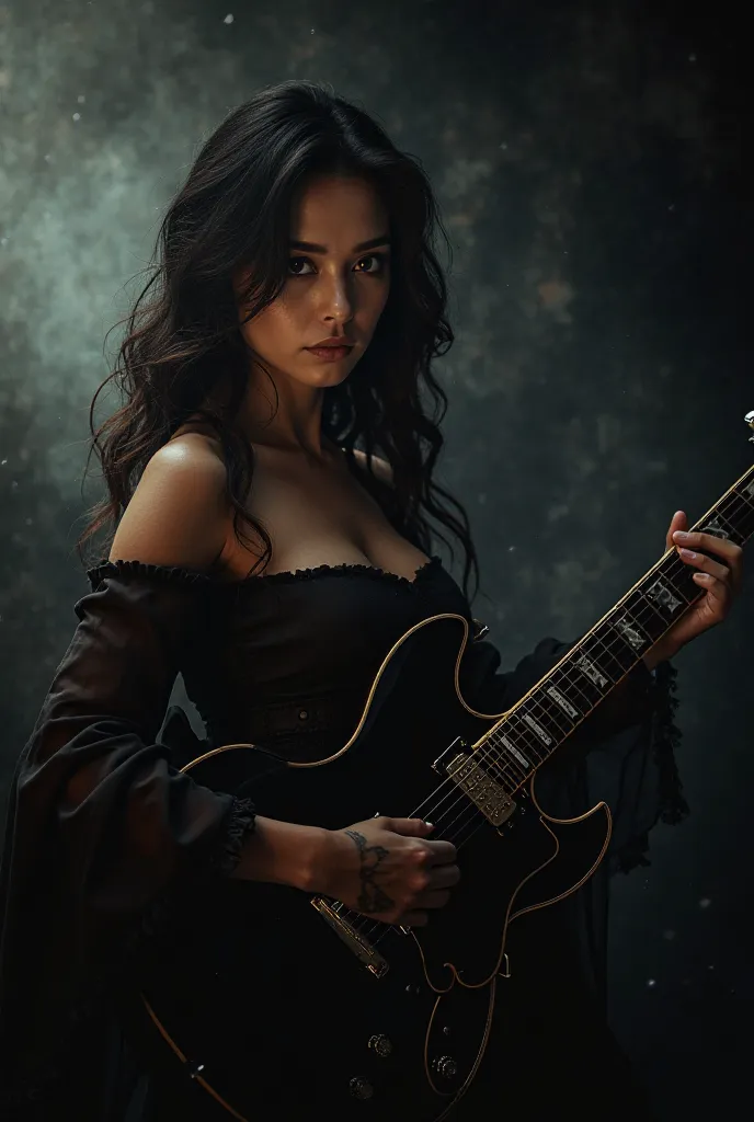 Sexy, guitar, dark