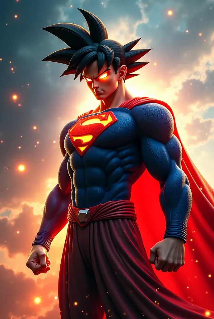 Combine goku and superman 