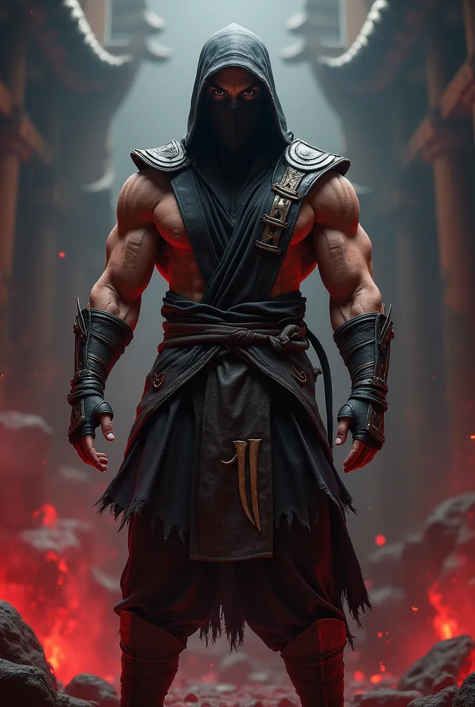 Muscular Ninja Mortal Kombat