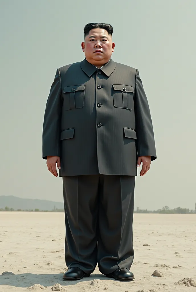 Create Kim Jong-un's entire body as a .