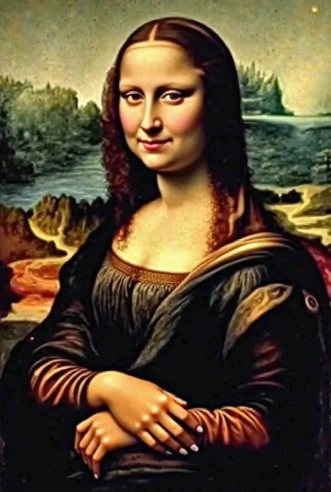 Make the Mona Lisa photo look like me