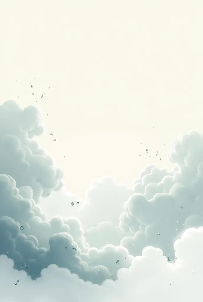 Chinese style cloud illustration