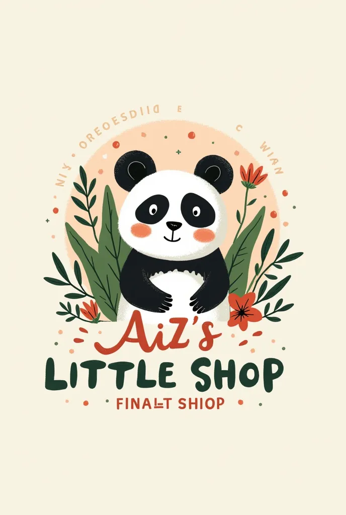 Design a logo for Aizi's Little Shop,