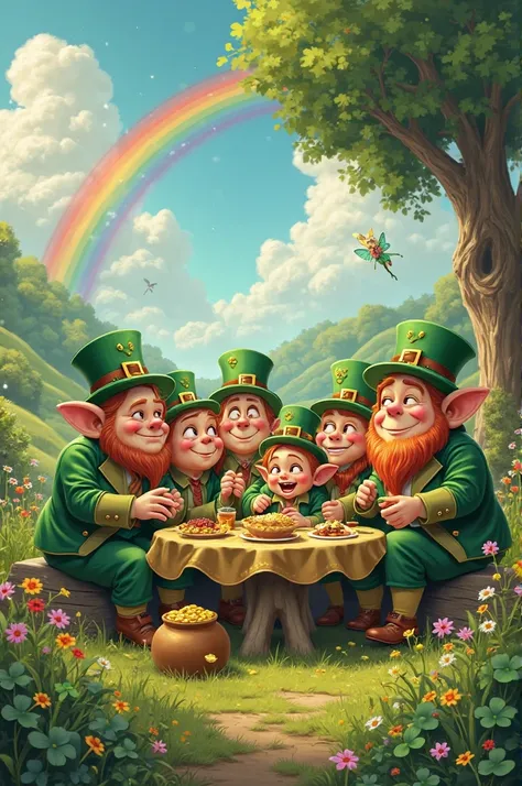 Leprechaun's family.