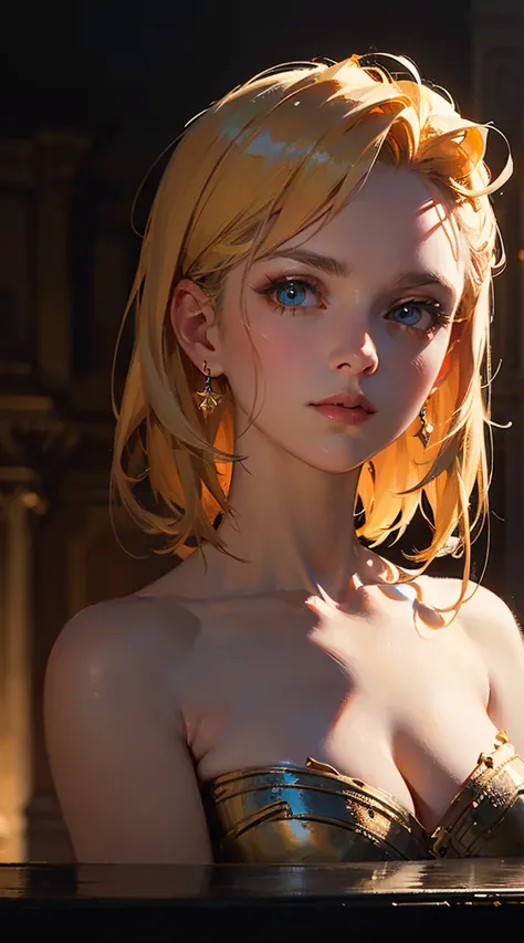 antigone, greek mythology, masterpiece, best quality, ultra-detailed, very aesthetic, sharp focus, depth of field, vibrant colors, ray tracing, best lighting, detailed illustration, detailed background, cinematic, beautiful face, beautiful eyes