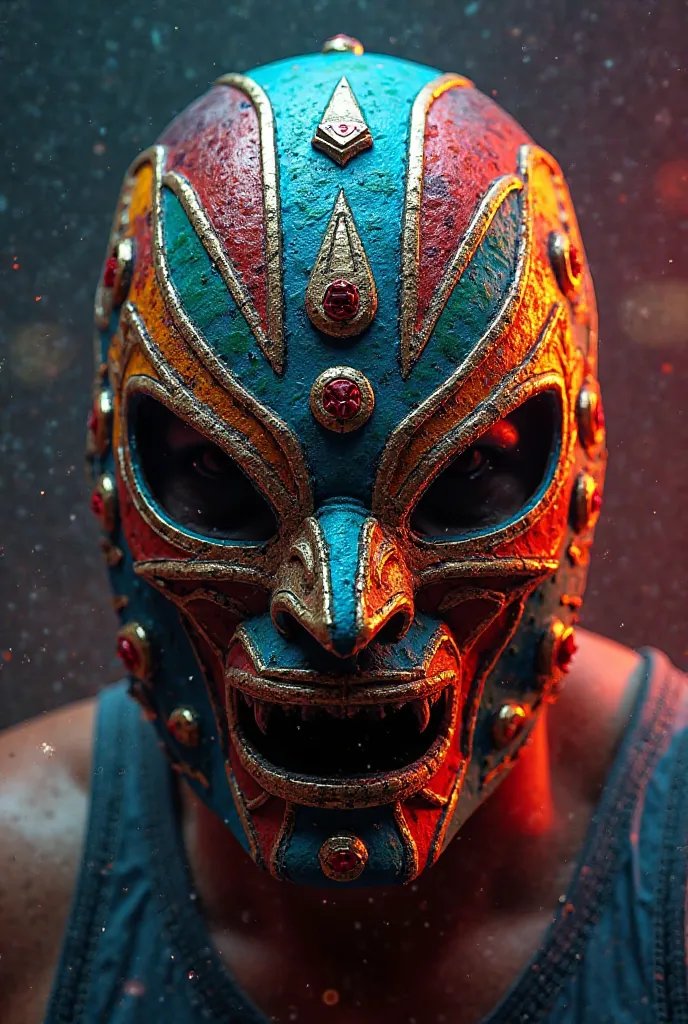 Mexican wrestler mask 