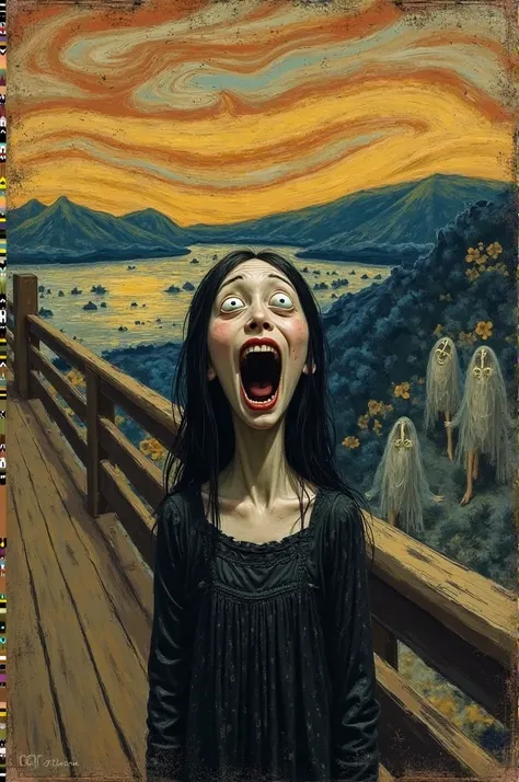 Create a parody of the scream with the theme of Coraline
