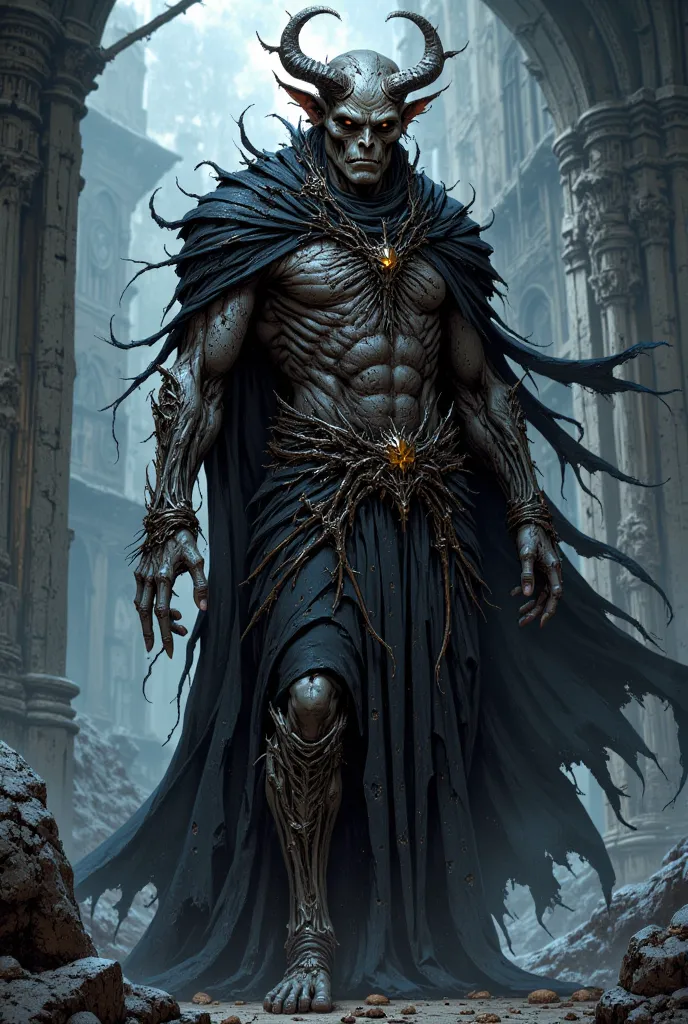 name: Kragoth, The God of Hopelessness
Nationality: Entity without a homeland or self-control, vague in the cracks of the human soul
Age: As old as humanity's first lament, but its existence weakens over time
Height: variable, but never imposing; its figur...