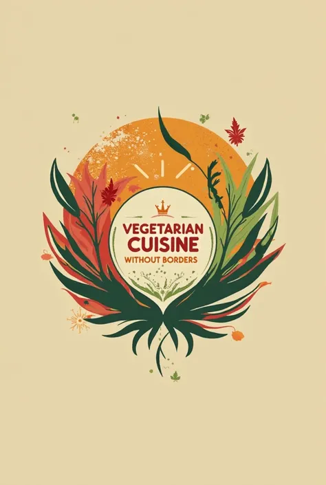 logo,vegetarian cuisine, vegetarian without borders, Earth