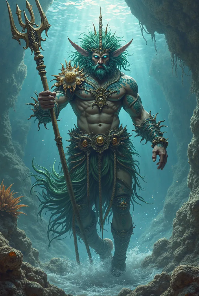 triton, fishman, rpg,  role-playing character