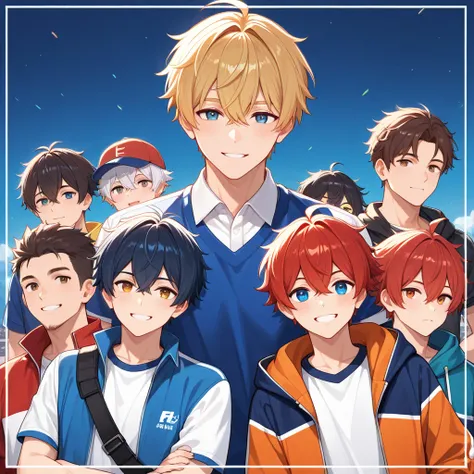  male5 people組,Vtuber, male,Game,handsome、5 people,E-Sport