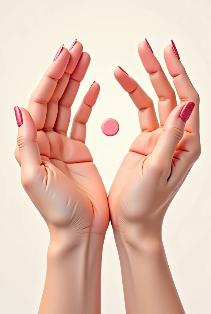 Make Hands Open Feminine Anime, But just do your hands holding a birth control pill 