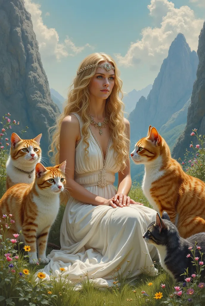 Freya and her cats