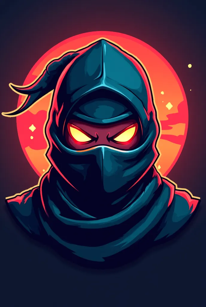 ninja game logo style