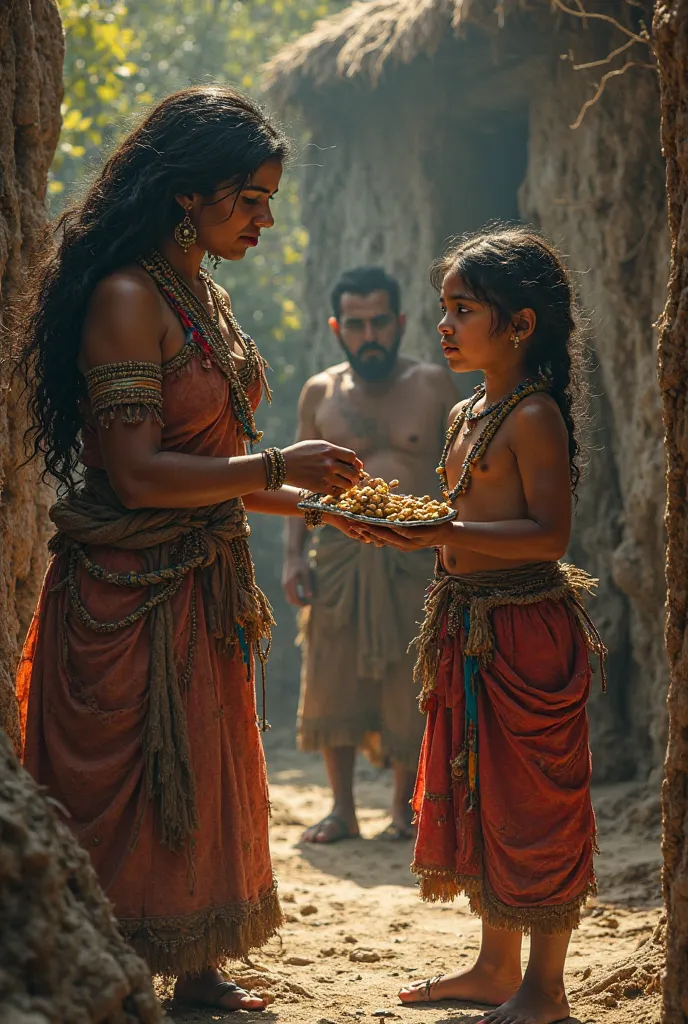 Let it be a tribe where an Aztec sells her daughter because it is a hindrance to her life. And the daughter becomes a slave of the Aztecs 