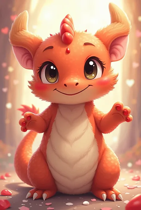 Kemono furry dragon super cute anime style Kemono full body 