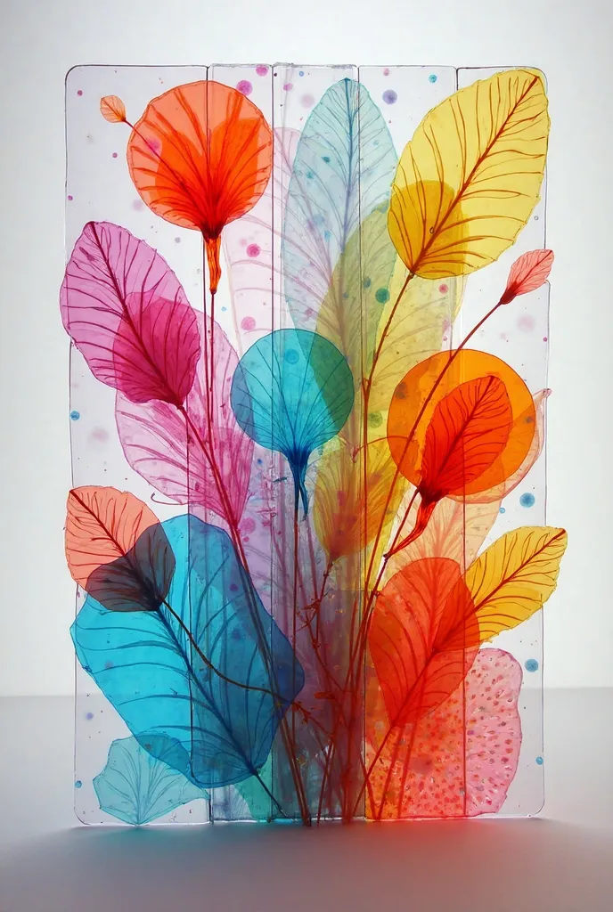 Can you create SIMPLE GLASS ART USING CELLOPHANE