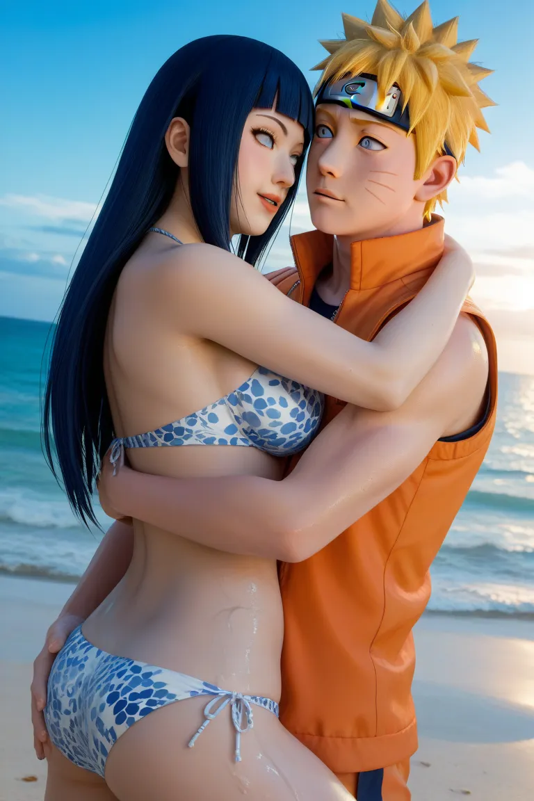 masterpiece, high resolution, high quality, high details, super details, accurate, anatomically correct, textured skin, BREAK, couple, hetero, duo focus, 1boy, 1girl, BREAK, 1boy, naruto uzumaki (NARUTO), short hair, blonde hair, spiked hair, blue eyes, be...