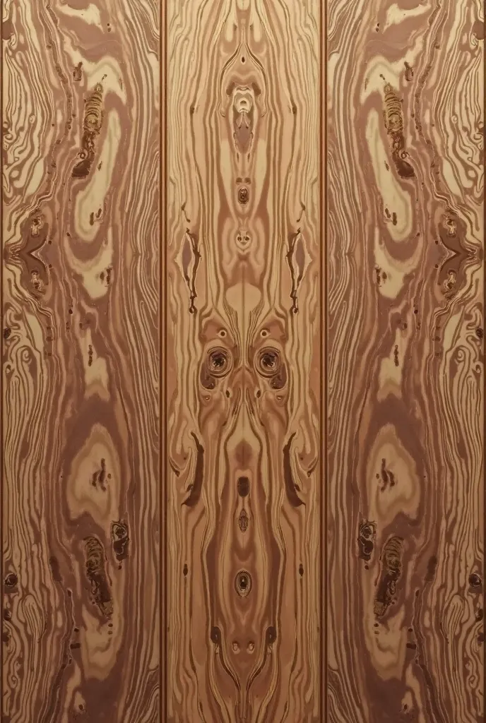 Create a realistic wood grain texture with the same wood knot pattern as in an Ak47 butt pad, without any damages on the wood