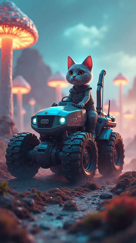 2025 Cat Bulldozer shiny shroom 