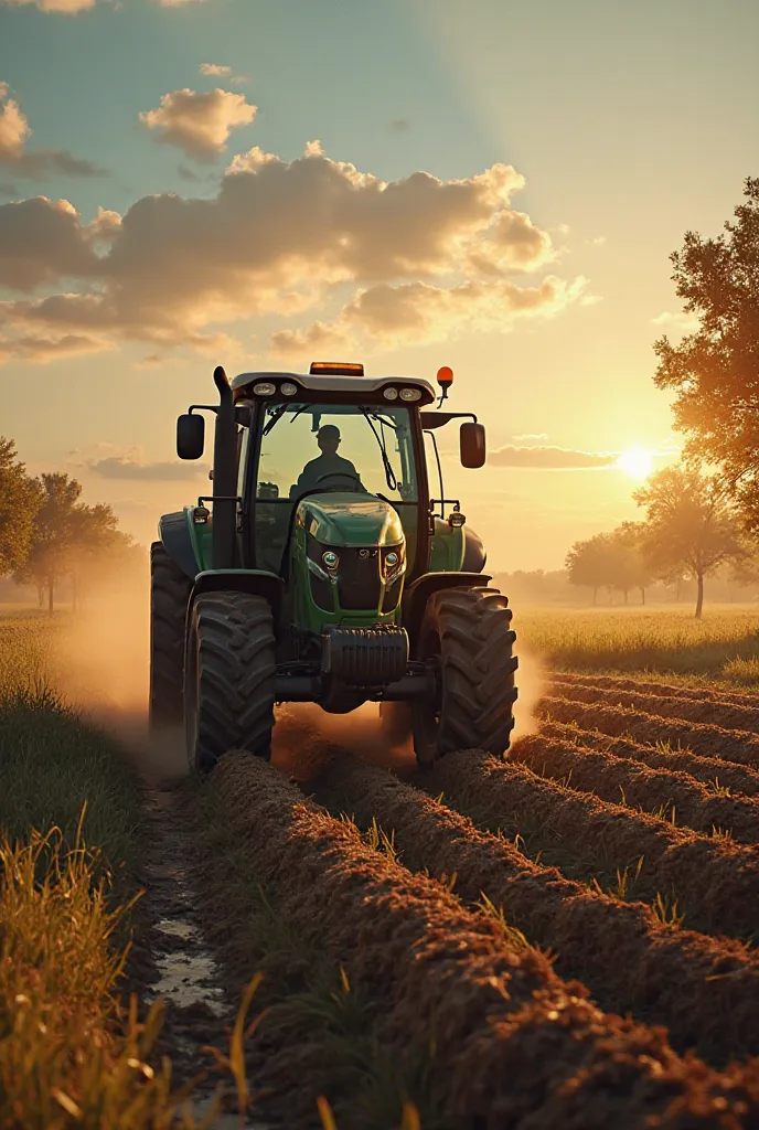 Here are some prompts for a thumbnail featuring a tractor in a village:

1. "Rustic Power: Tractor in Village"
2. "Village Vibes: Tractor Ploughing Fields"
3. "Country Roads: Tractor Cruising Through Village"
4. "Farming Life: Tractor in Village Landscape"...