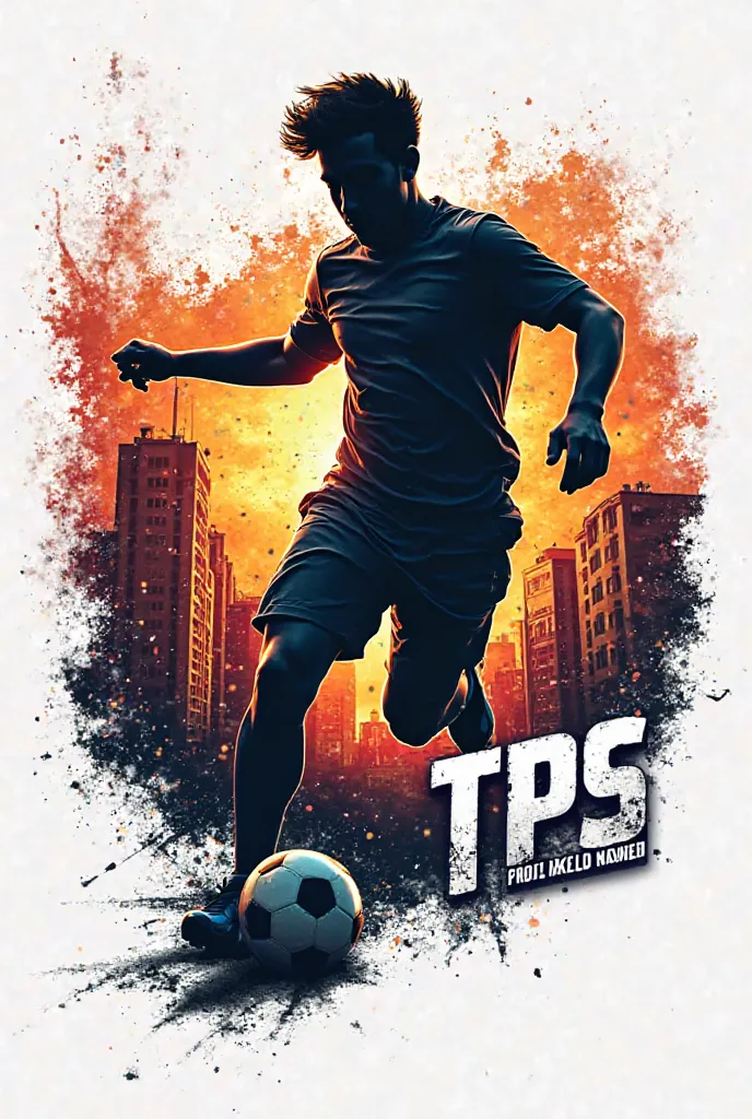 Logo of a soccer league TPS street soccer srt 