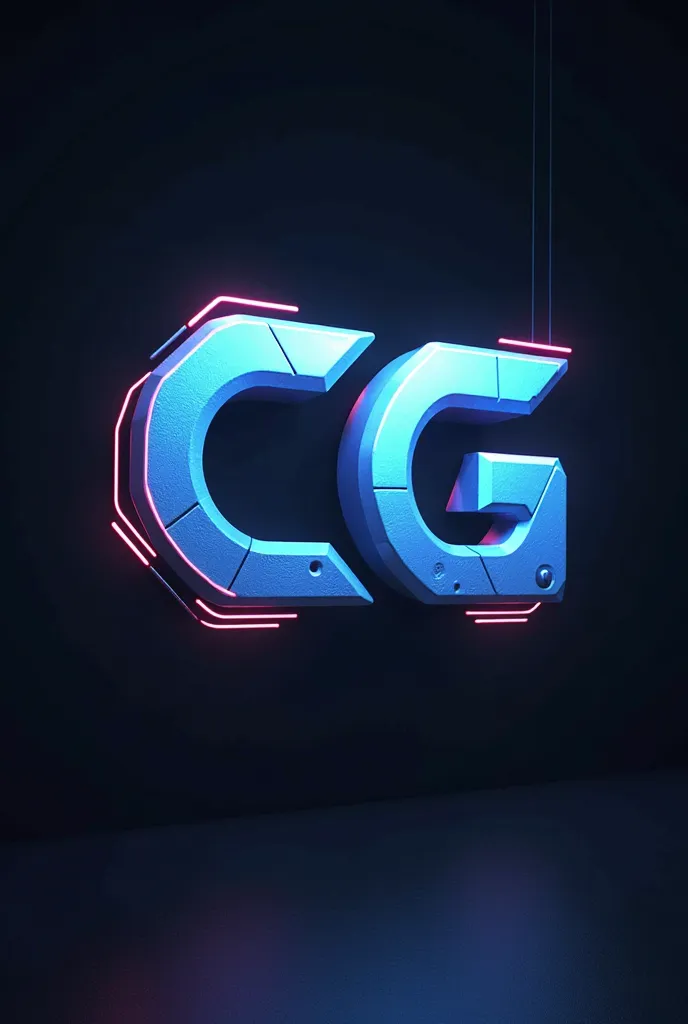 Generate a gamer-like logo that says “CG” 