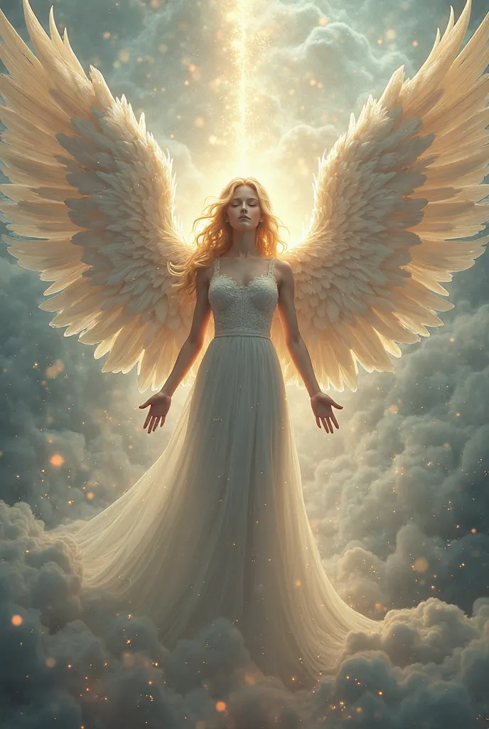 The angel has six wings