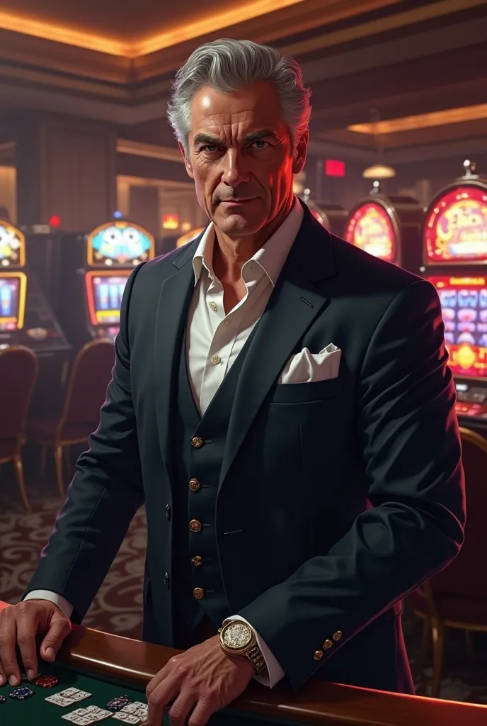 I would like a casino gambler profile picture 