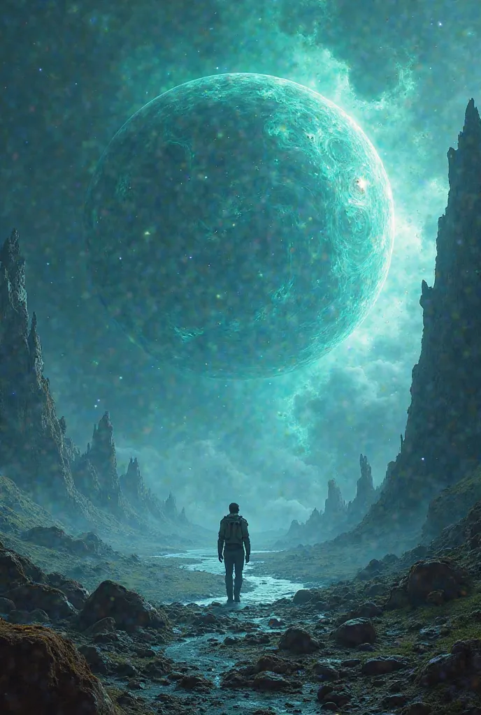 Sci-Fi Story: "The Unknown Planet"

Video Script:

A spaceship drifts through the endless void of space. The crew gazes at a massive, uncharted planet covered in swirling blue and green storms. They prepare for landing.

As the ship descends, strange flash...