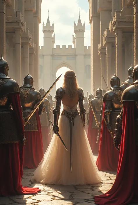 Knights seeking honor, keep in mind, you are only using weapons for a valuable woman to fight, if you want to spend your life as a knight, court the most beautiful woman