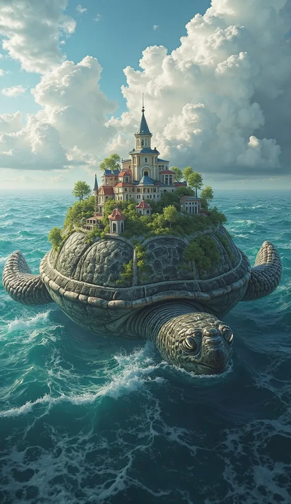 floating city of turtle