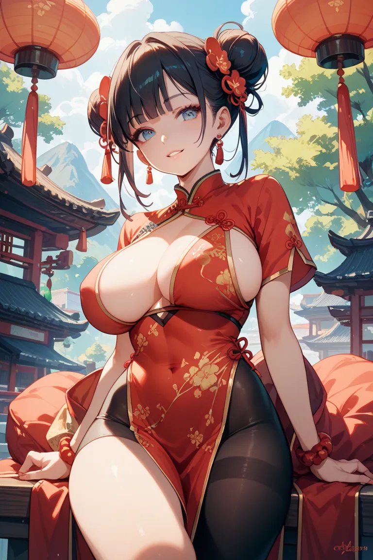 CHINESE CLOTHES　Big Breasts