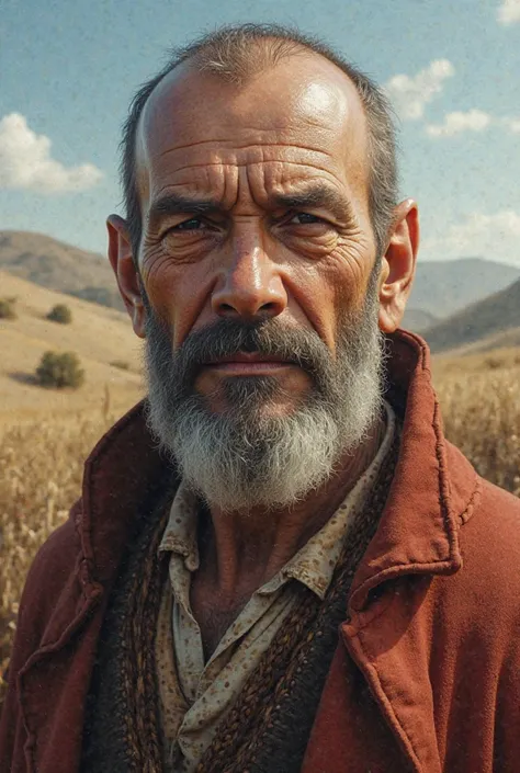 a realistic image of Don Quixote without a beard