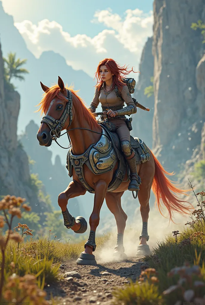 Aloy ponygirl mount