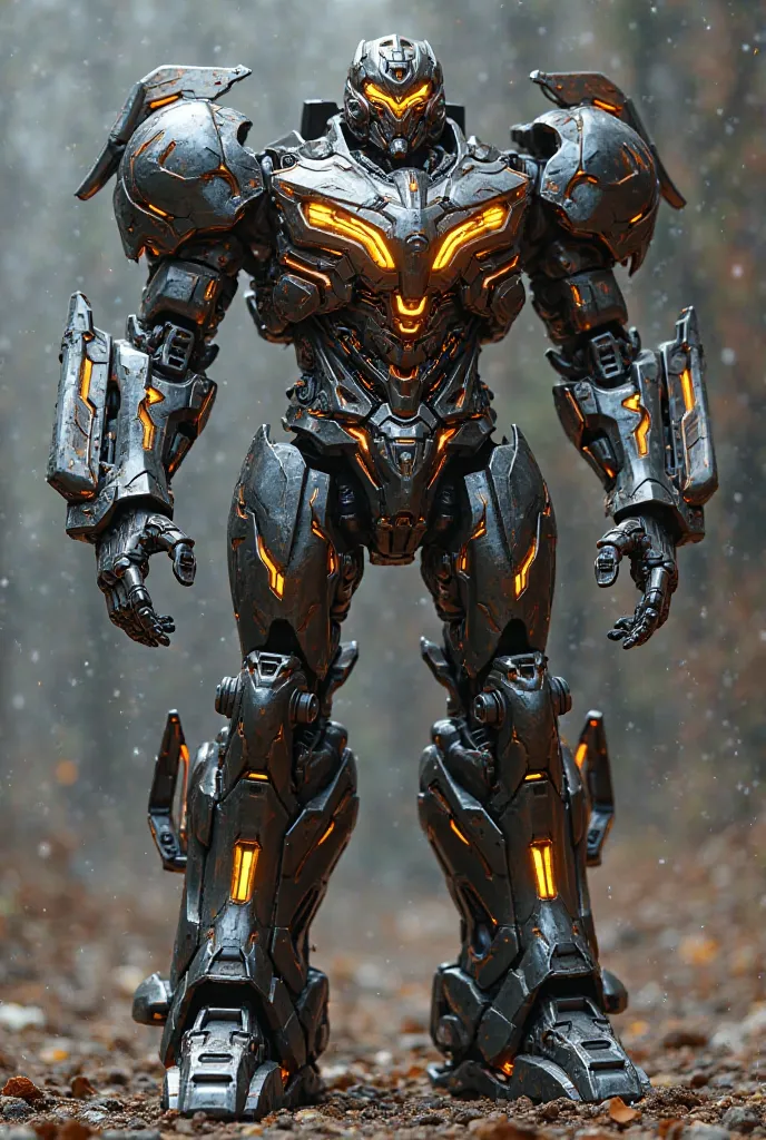 Kryzix Body Description

Height: Higher than Megatron, with an imposing and reinforced structure.

head: Its design is angular and sharp, with a spectral yellow visor that glows brightly. Its face has exposed circuits that emit the same energy as its visor...