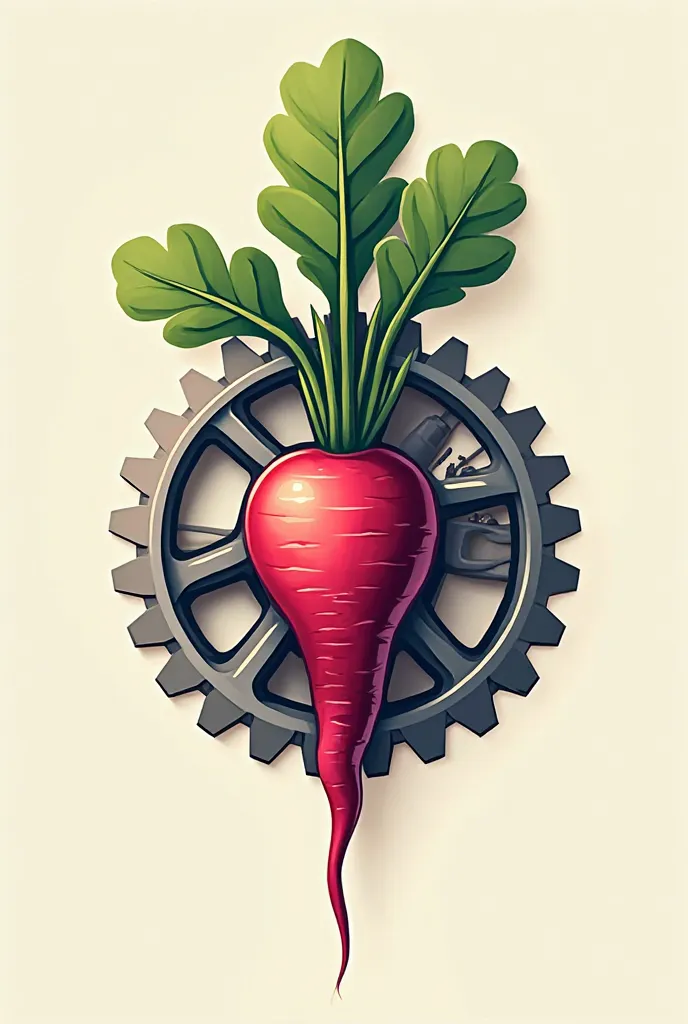 delta sugar company , beet logo with factory gear