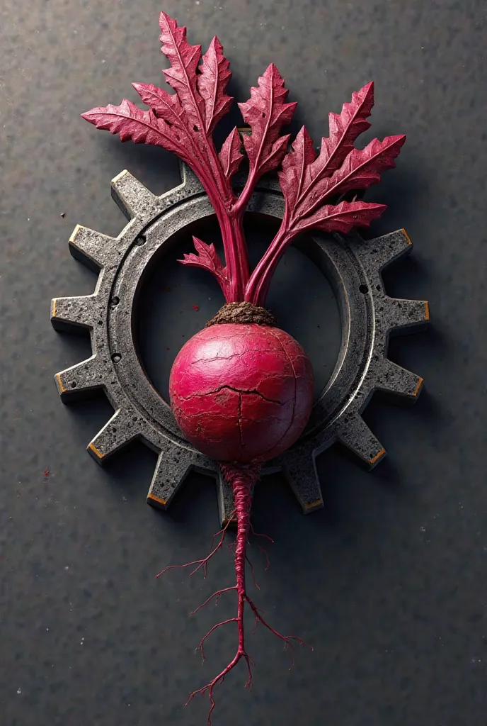 beet logo with gear industrial 