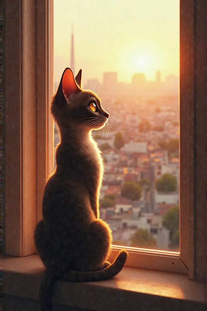 Image: A cat sitting on a windowsill, looking out at the world.)
Narration: “My name is Whiskers, and this is my world. Some think I’m just a cat, but I know better—I am an explorer, a dreamer, and the ruler of this home.”