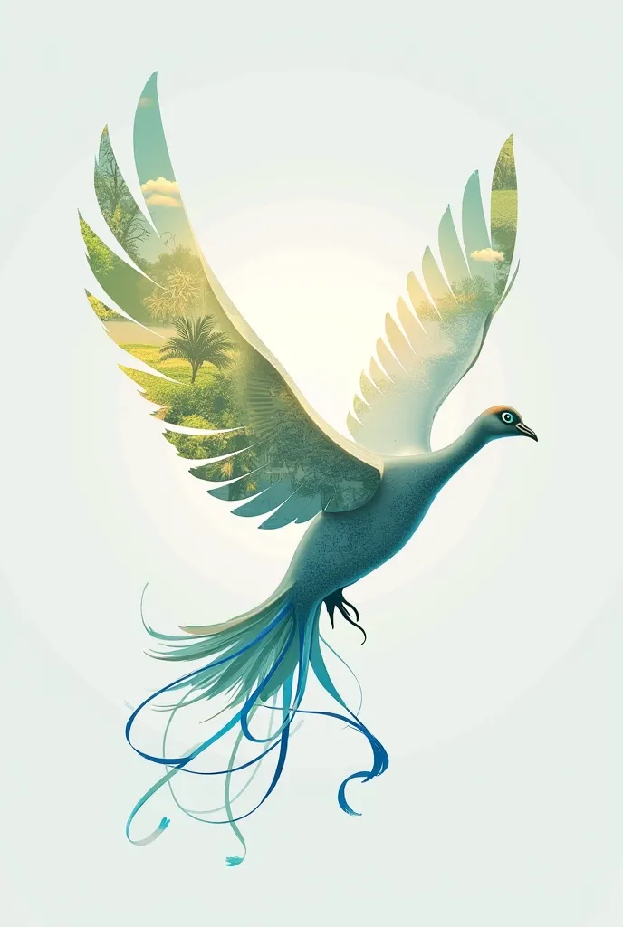 1.  Shape  & Daddy more creative department

Stylized peacock or dove with outstretched wings, is painted in a low-poly style (polygon art) or style soft abstract, both modern and deep.

Birds are not merely white but have a combination of green Youth Unio...