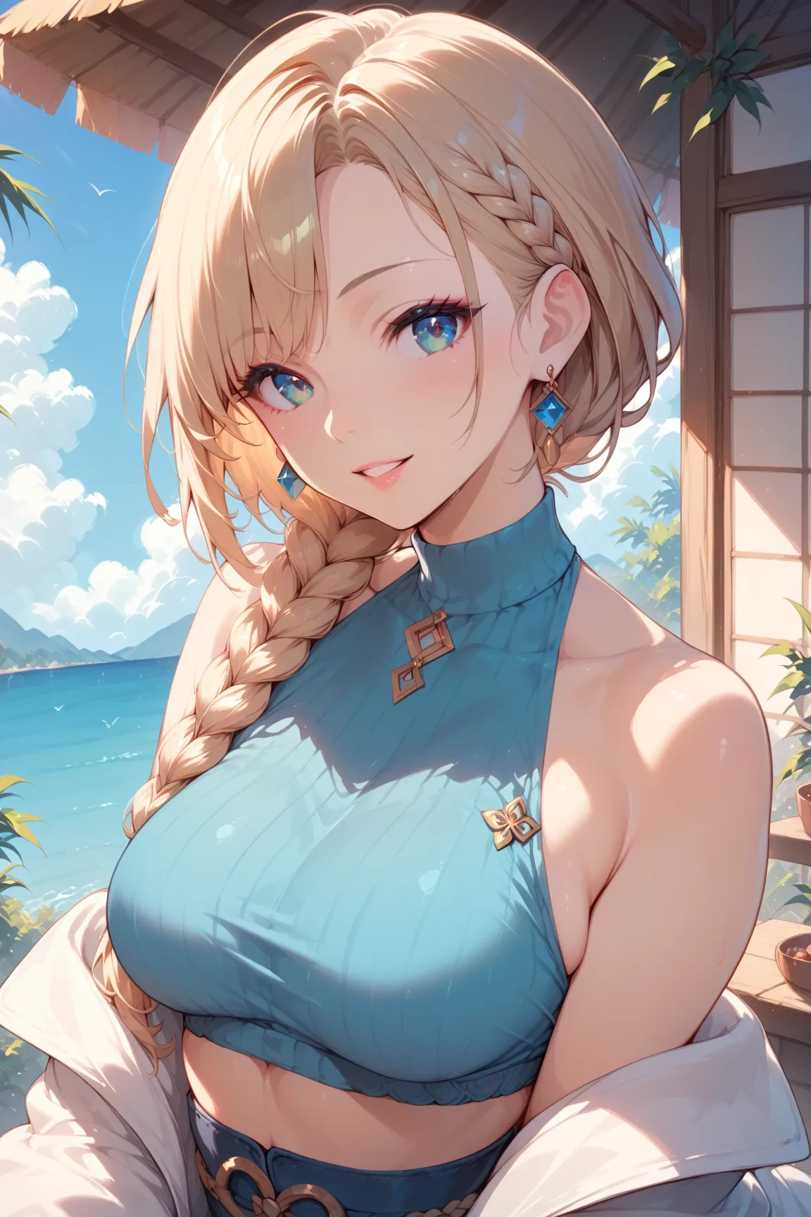 ( Ultra High Quality) braid, woman,  