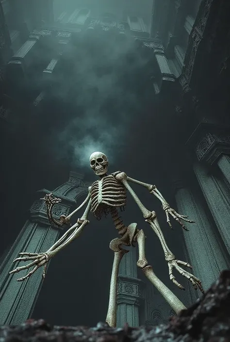 MADE INTO A SKELETON